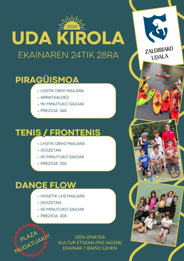 Cartel Campamento de Verano Infantil Clásico Verde (2).png